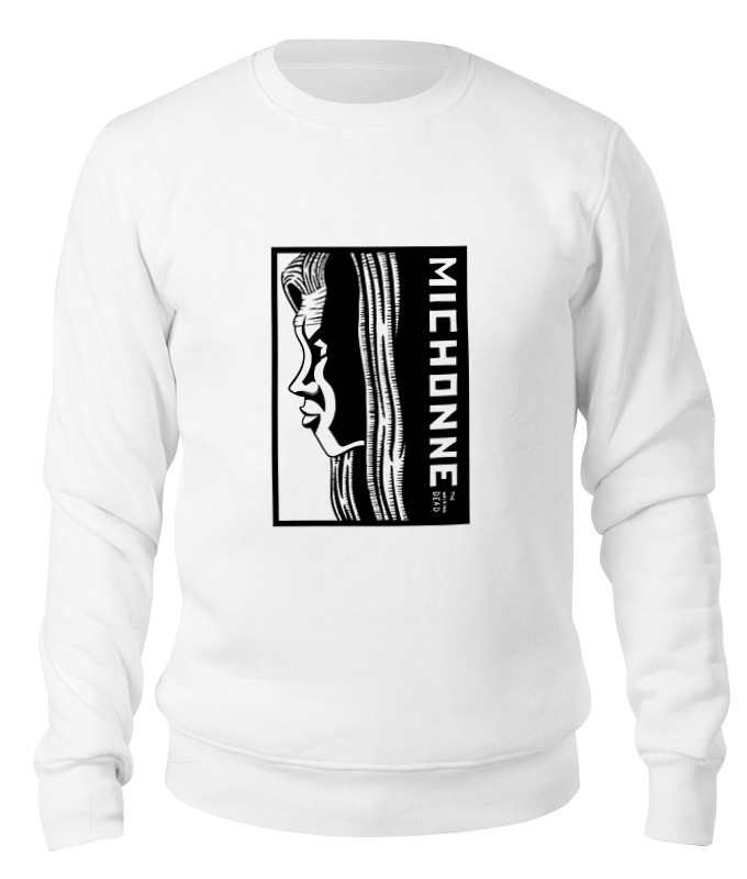 

Свитшот унисекс Printio Michonne (walking dead) белый XS, Michonne (walking dead)