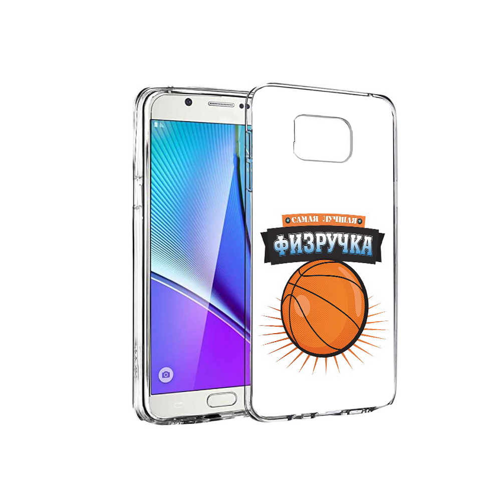 

Чехол MyPads Tocco для Samsung Galaxy Note 5 Самая лучшая физручка, Прозрачный, Tocco