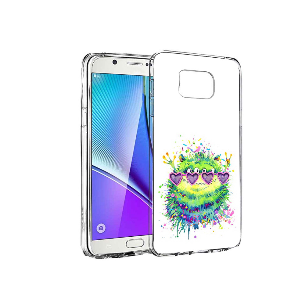 Чехол MyPads Tocco для Samsung Galaxy Note 5 Пушистый персонаж