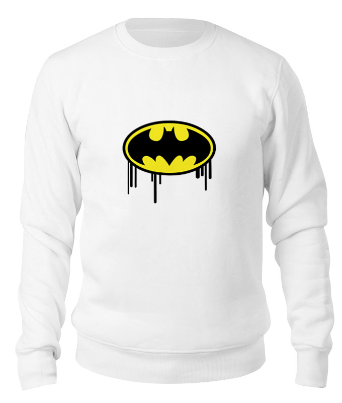 

Свитшот унисекс Printio Бэтмен (batman) белый XS, Бэтмен (batman)