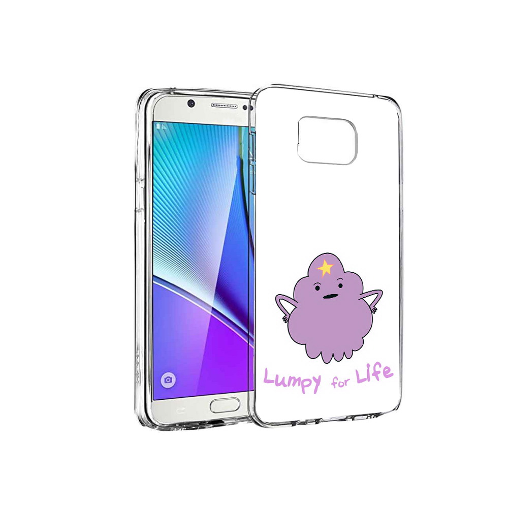 

Чехол MyPads Tocco для Samsung Galaxy Note 5 Принцесса пупырчатого королевства, Прозрачный, Tocco