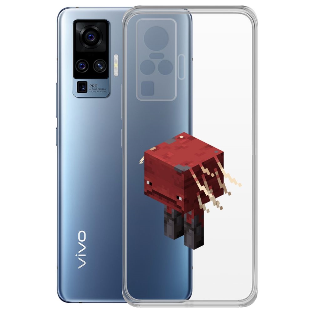 Чехол-накладка Krutoff Clear Case Страйдер для Vivo X50 Pro