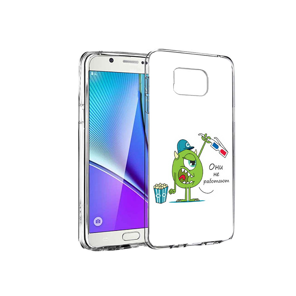 

Чехол MyPads Tocco для Samsung Galaxy Note 5 Очки не работают, Прозрачный, Tocco