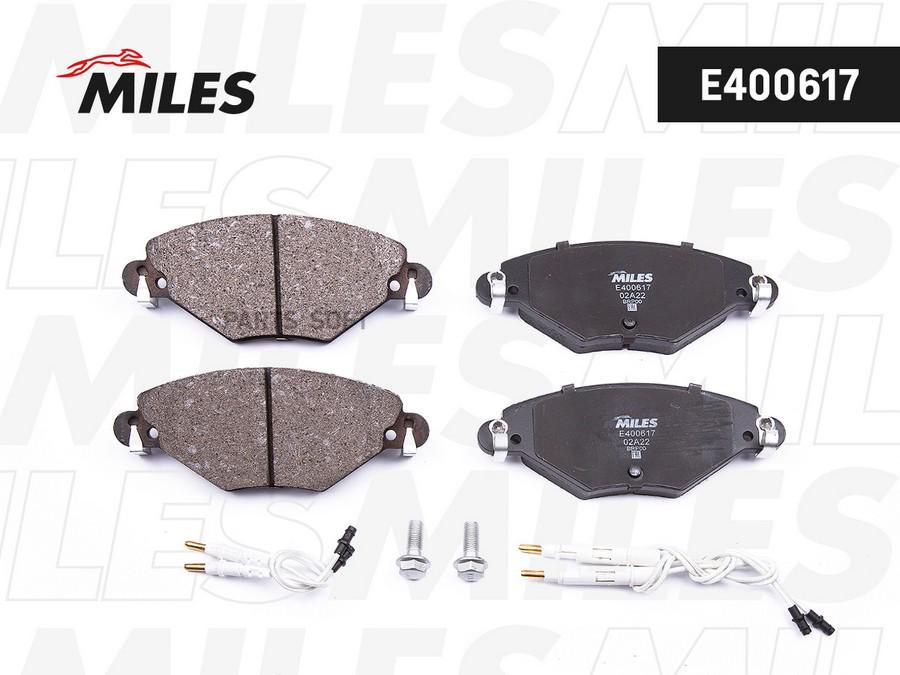 

Колодки Тормозные Citroen C5 1.6D/2.0D/1.8/2.0 01- Передние Lowmetallic Miles E400617