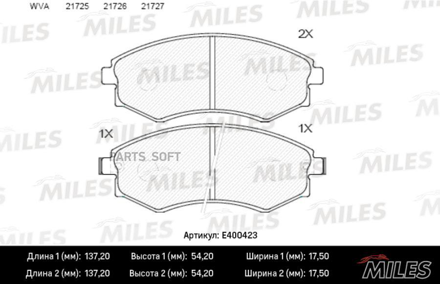 

Колодки Тормозные Передние (Без Датчика) (Смесь Low-Metallic) Hyundai Elantra/Matrix/Sonat