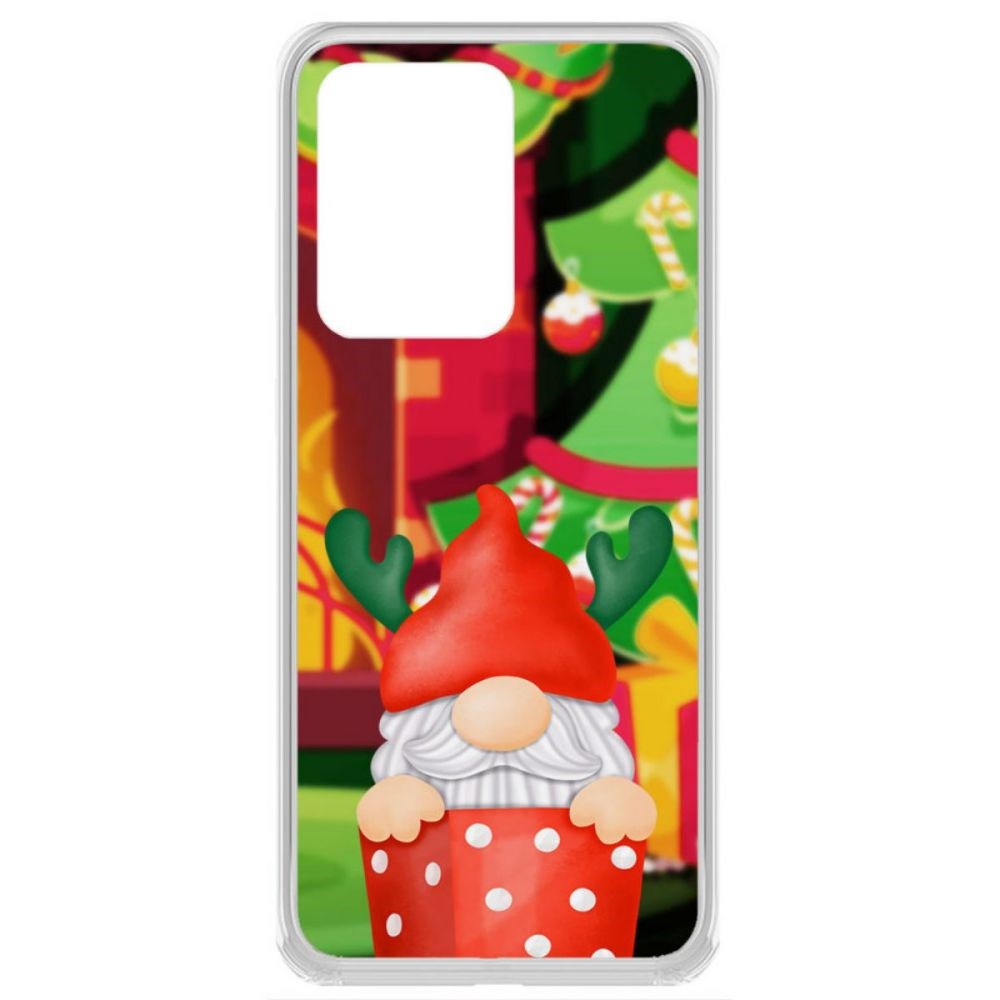 

Чехол-накладка Krutoff Clear Case Гном для Samsung Galaxy S20 Ultra (G988)