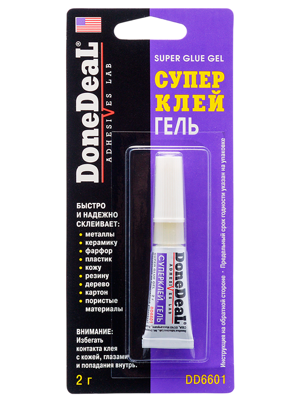 DoneDeal Клей-супер гель 2г DD-6601 DoneDeal 687₽