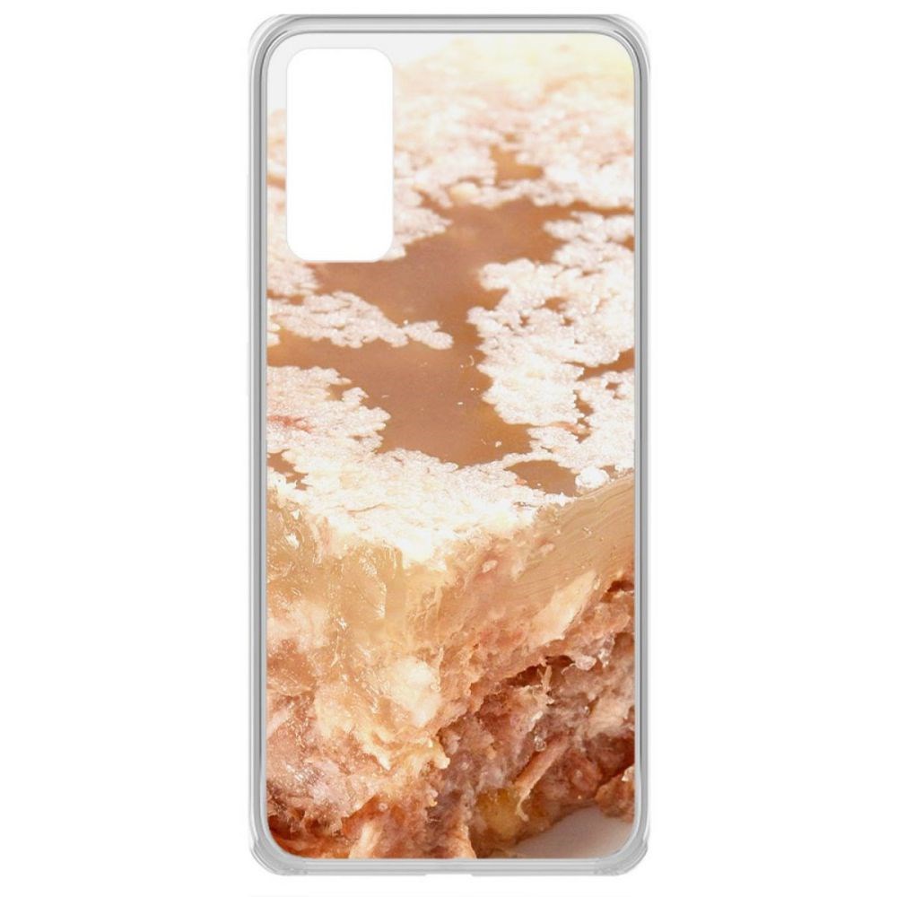 

Чехол-накладка Krutoff Clear Case Холодец для Samsung Galaxy S20