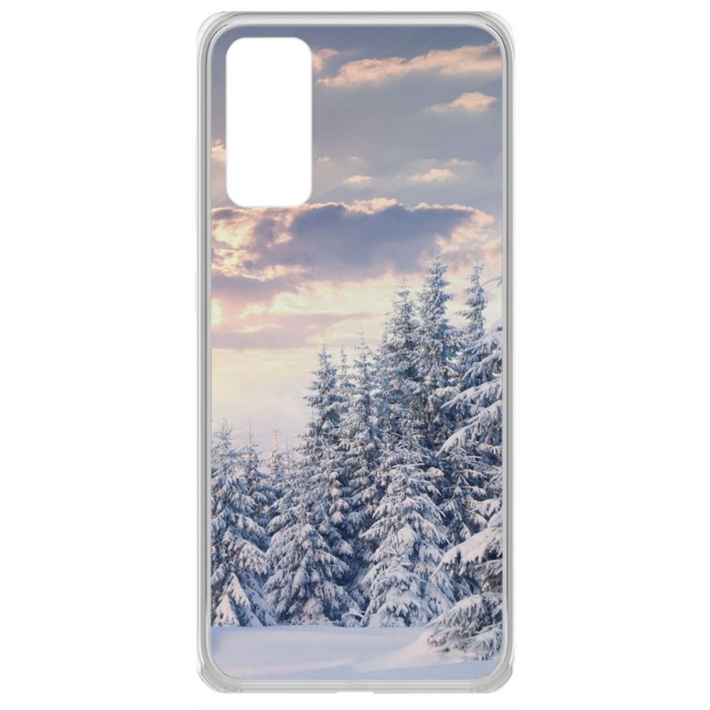 

Чехол-накладка Krutoff Clear Case Снежный пейзаж для Samsung Galaxy S20