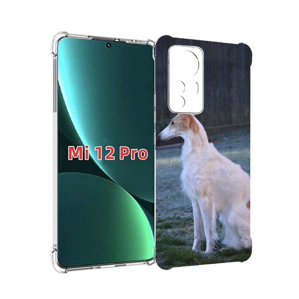 

Чехол MyPads русская псовая борзая для Xiaomi 12S Pro, Прозрачный, Tocco