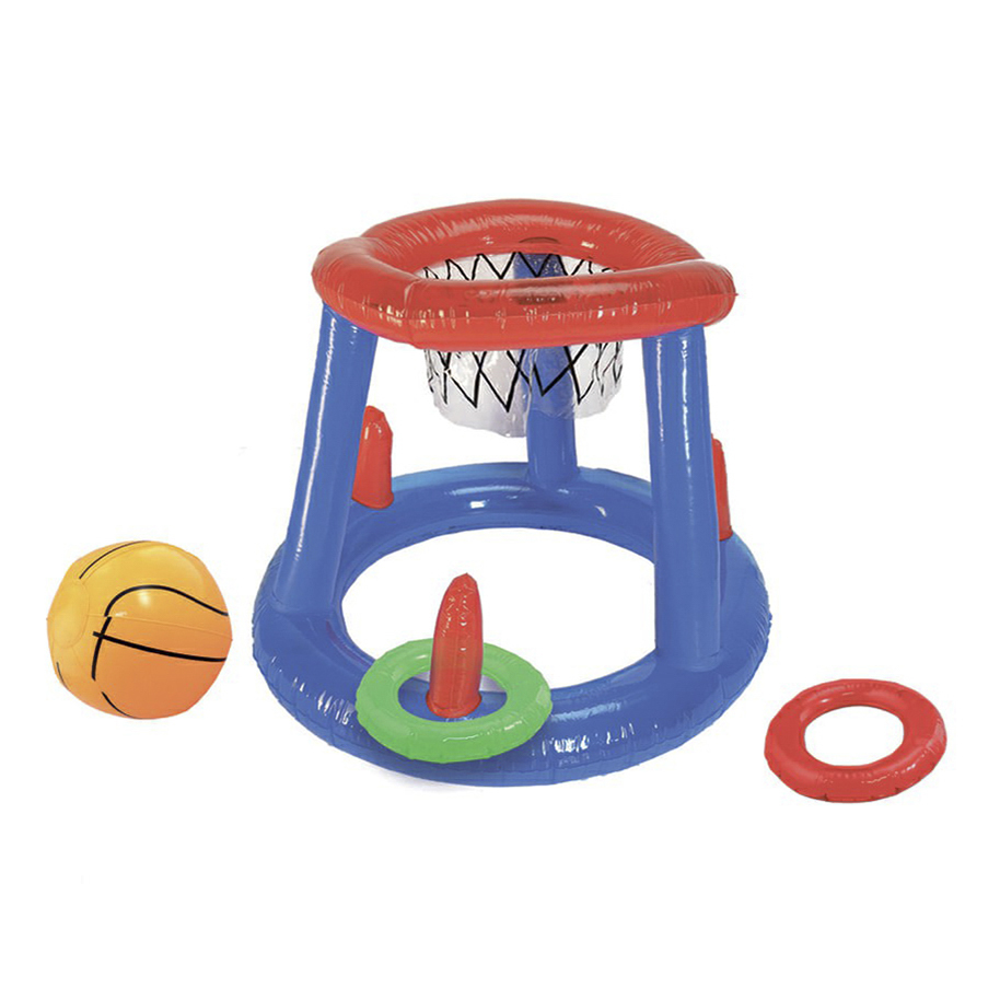 

Игровой набор Надувная Баскетбольная корзина + Кольца + Мяч Sport&Fun в ассортименте