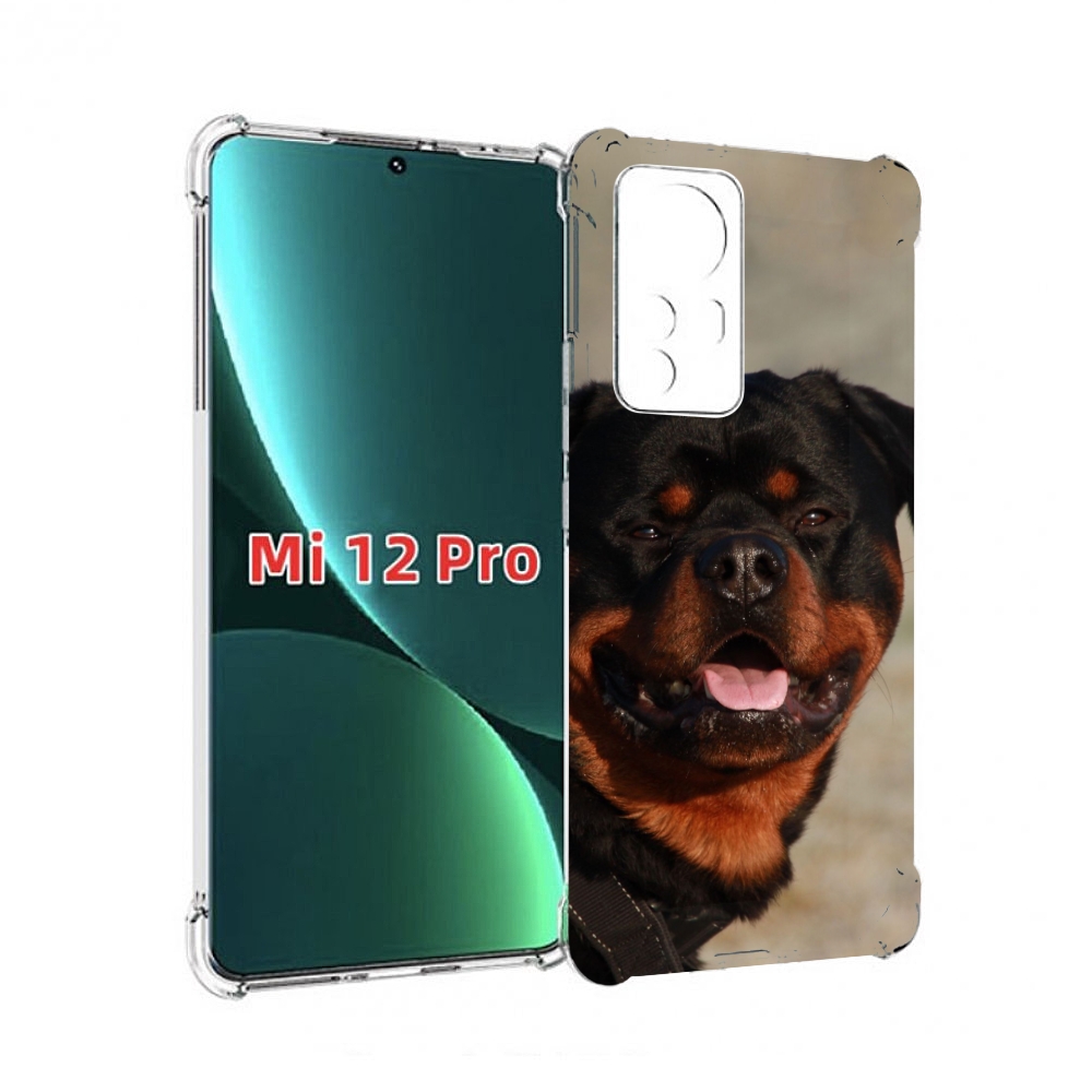 

Чехол MyPads ротвеллер 2 для Xiaomi 12S Pro, Прозрачный, Tocco