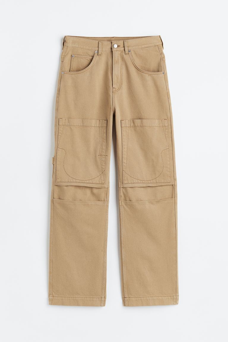 

Брюки мужские H&M 1122423001 бежевые XL (доставка из-за рубежа), 1122423001