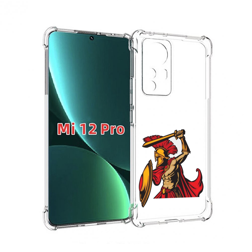 

Чехол MyPads римский-воин для Xiaomi 12S Pro, Прозрачный, Tocco