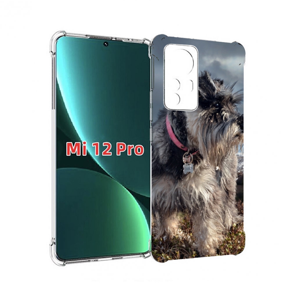 

Чехол MyPads ризеншнауцер 2 для Xiaomi 12S Pro, Прозрачный, Tocco