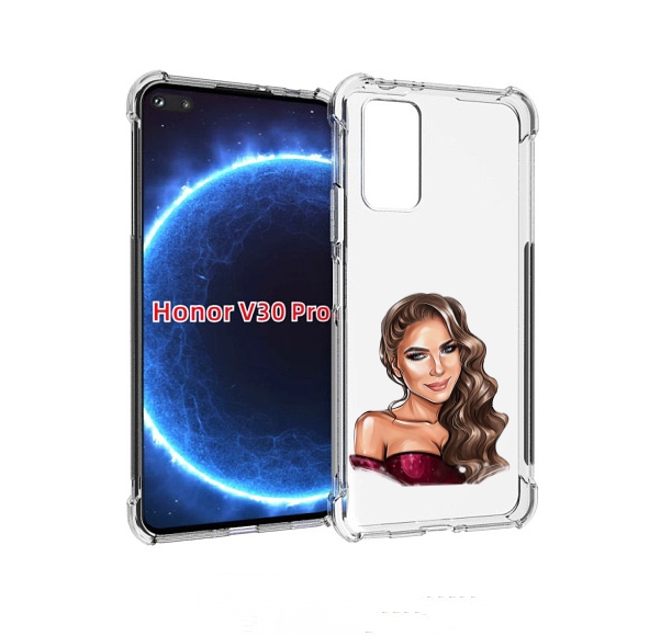 

Чехол бампер MyPads девушка-с-улыбкой женский для Honor V, Прозрачный, Tocco