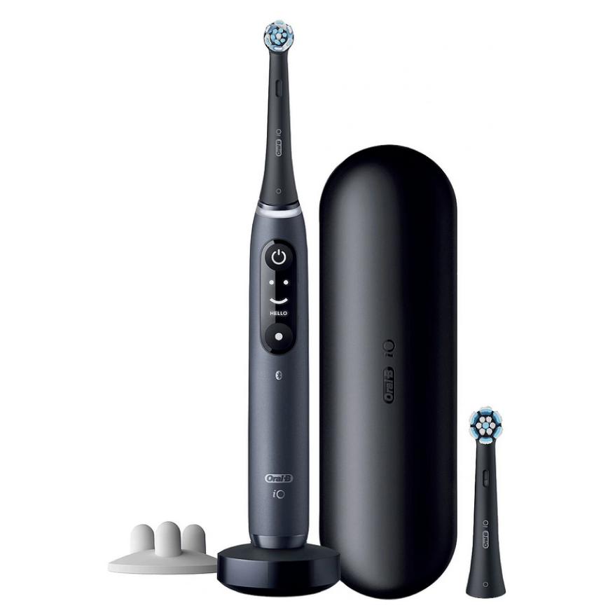 

Электрическая зубная щетка Oral-B iOM7.2Q2.2BC 2 heads черный, iOM7.2Q2.2BC 2 heads