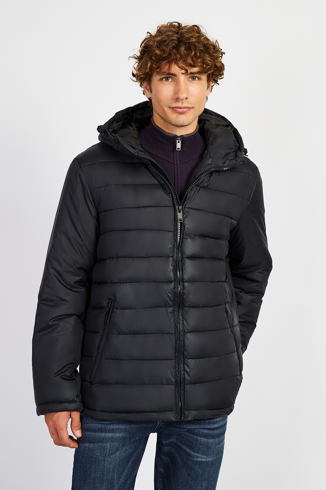 

Куртка мужская Baon B5322504 черная XXL, Черный, B5322504