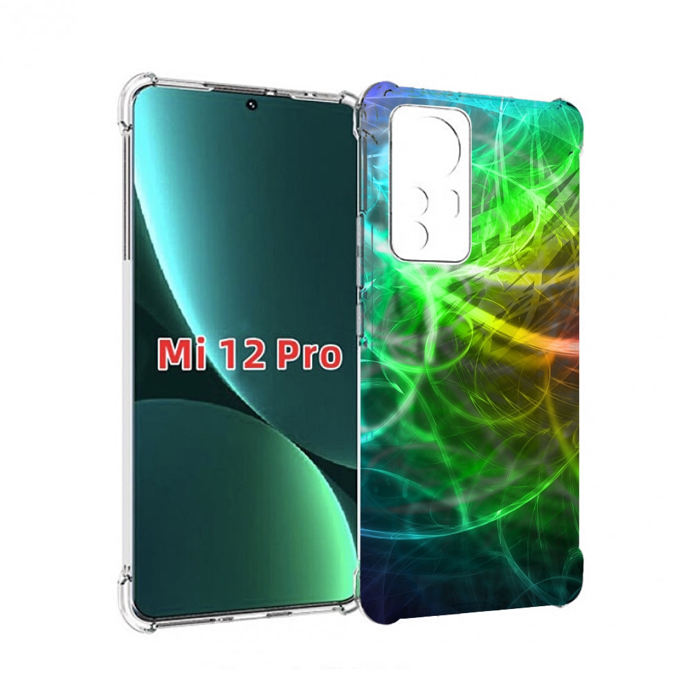 

Чехол MyPads разноцветная-абстракция-линиями для Xiaomi 12S Pro, Прозрачный, Tocco