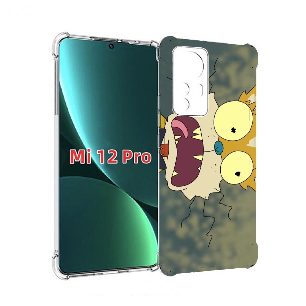 

Чехол MyPads пугливый кот для Xiaomi 12S Pro, Прозрачный, Tocco