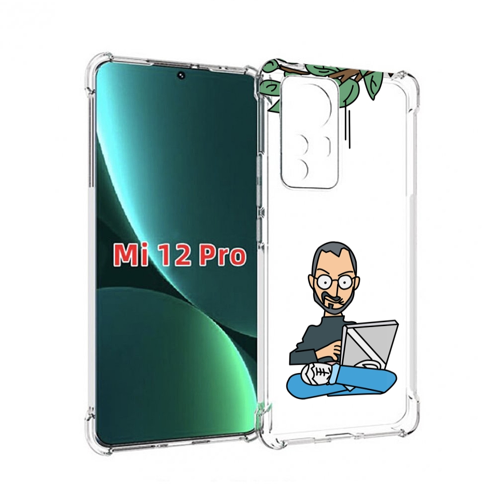 

Чехол MyPads программист для Xiaomi 12S Pro, Прозрачный, Tocco