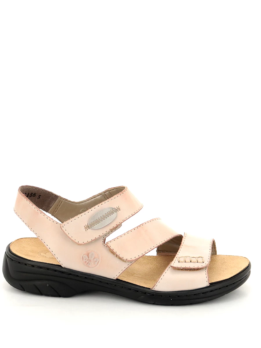 

Босоножки женские Rieker 64573-62 бежевые 36 RU, Бежевый, 64573-62