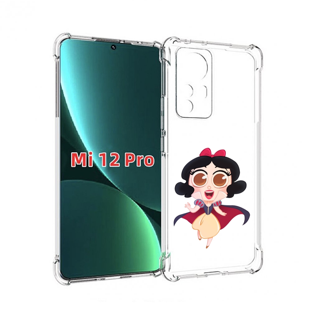 

Чехол MyPads принцеска-нарисованная женский для Xiaomi 12S Pro, Прозрачный, Tocco