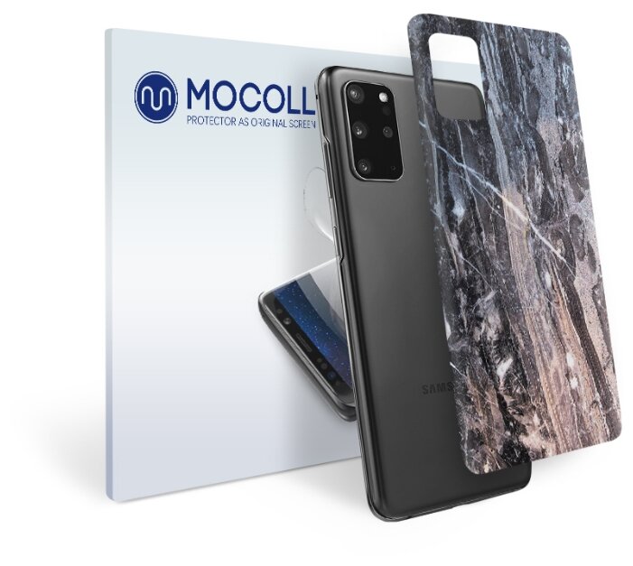 

Пленка защитная MOCOLL для задней панели Samsung GALAXY S20 FE (Fan Edition) Камень Серый