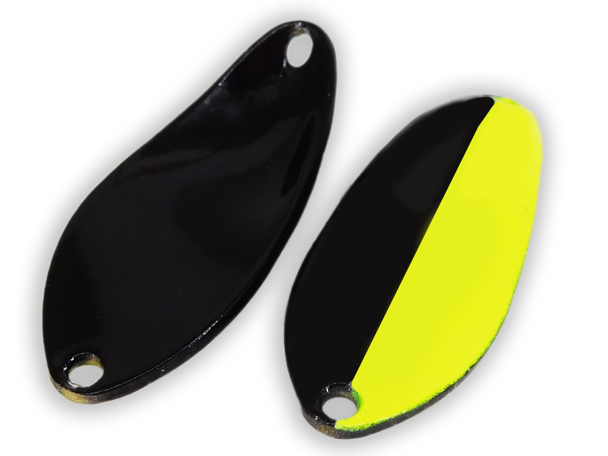 

Блесна колебалка Зябликов Пиксель набор 2 шт 3 см. 2.5гр цвет x2_2060, Черный;желтый