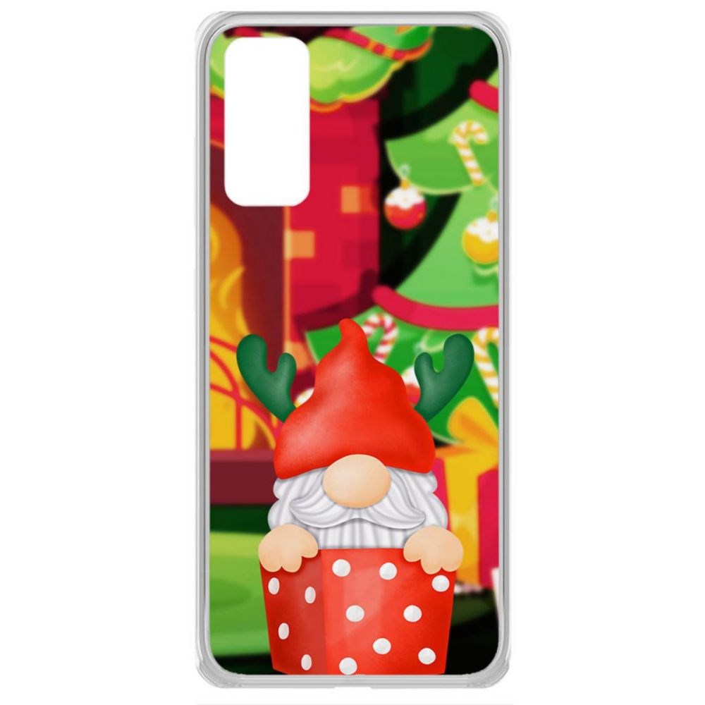 

Чехол-накладка Krutoff Clear Case Гном для Samsung Galaxy S20