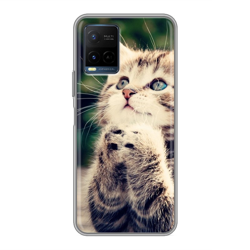 

Чехол на Виво Y33s (Vivo Y33s) с рисунком и защитой камеры