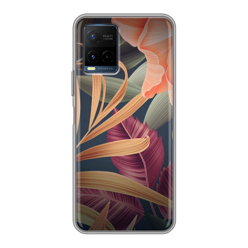

Чехол на Виво Y33s (Vivo Y33s) с рисунком и защитой камеры