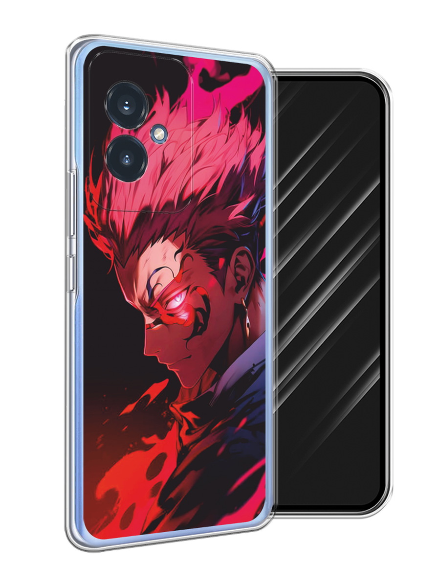

Чехол Awog на Honor 100 "Взгляд Сукуны", Розовый;красный;черный, 6122750-1