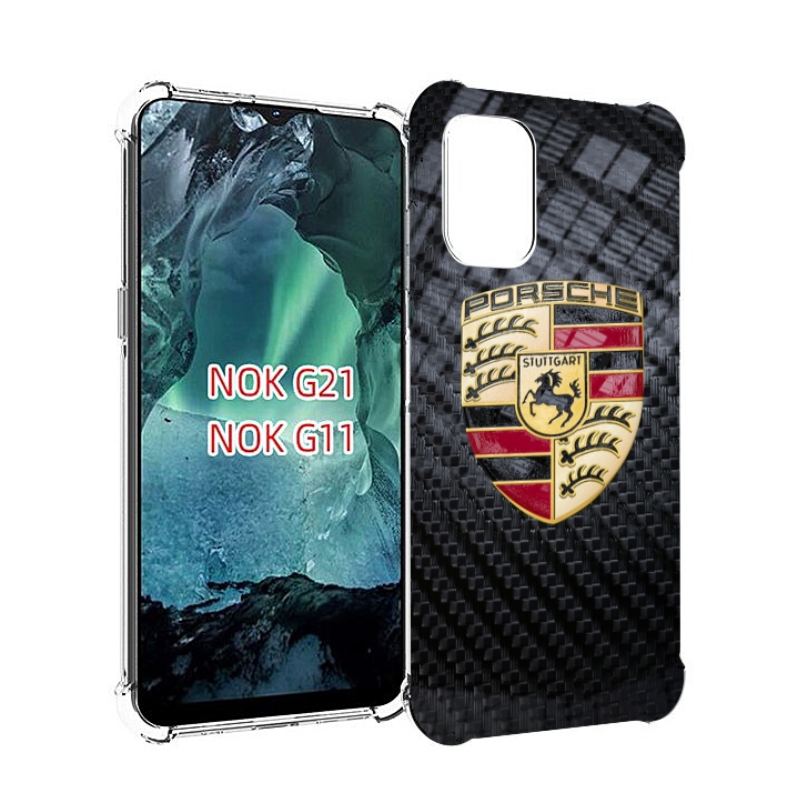 

Чехол Mypads porsche 3 Мужской Для Nokia G11/G21, Прозрачный, Tocco