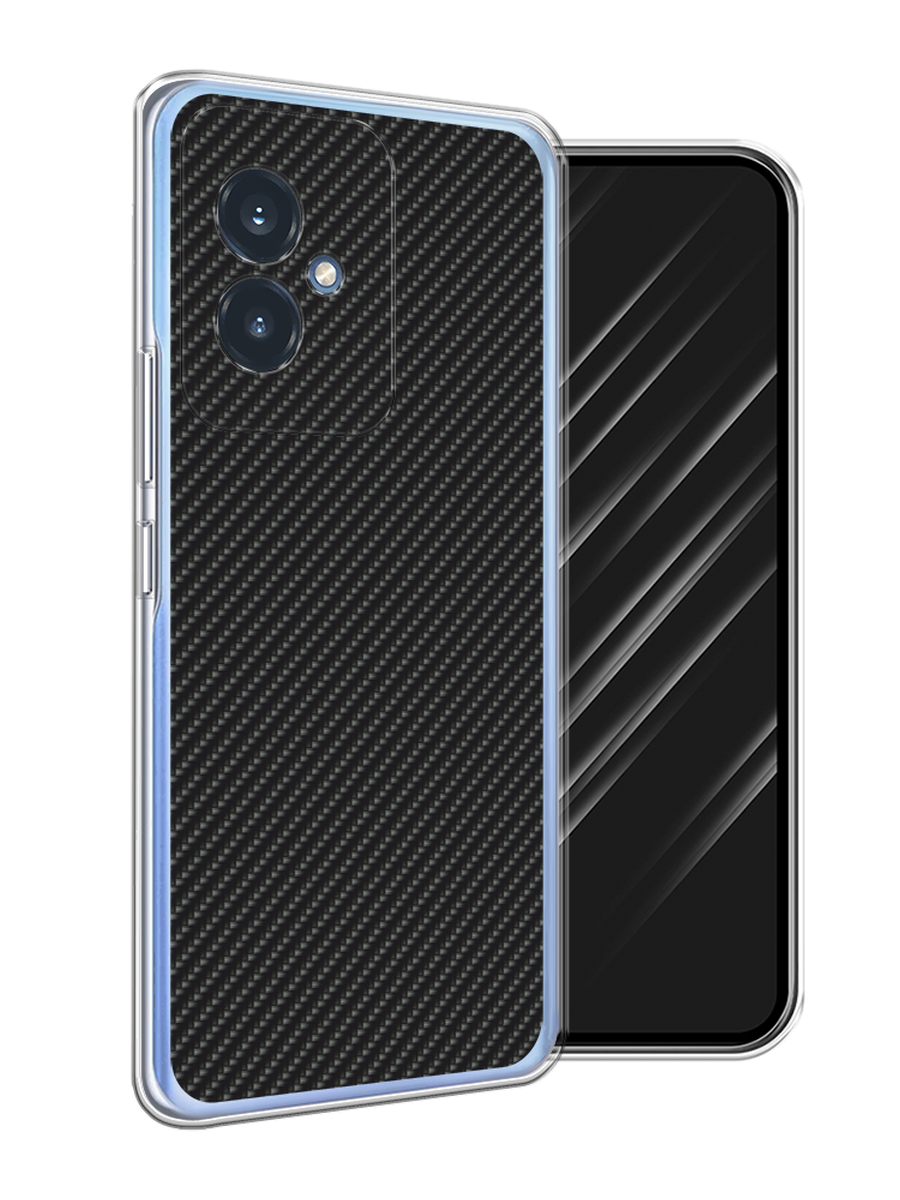

Чехол Awog на Honor 100 "Черный карбон", 6122750-1