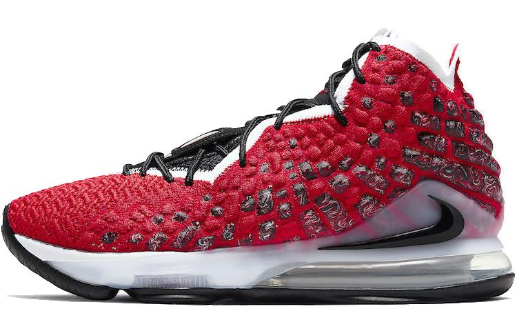 

Кроссовки унисекс Nike Lebron 17 EP 17 красные 41 EU, Красный, Lebron 17 EP 17