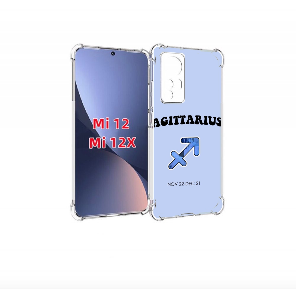 

Чехол бампер MyPads знак зодиака стрелец 1 для Xiaomi 12., Прозрачный, Tocco