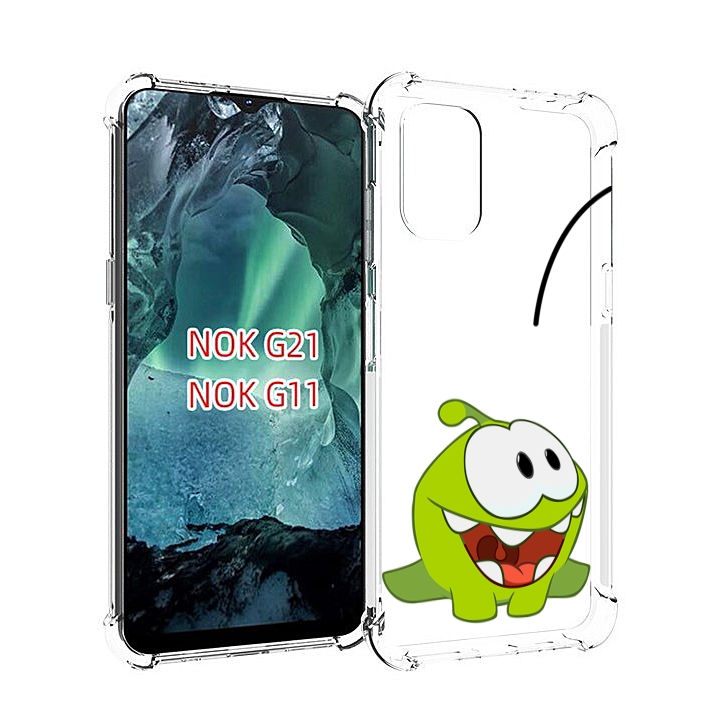

Чехол Mypads Попрыгунчик Для Nokia G11/G21, Прозрачный, Tocco