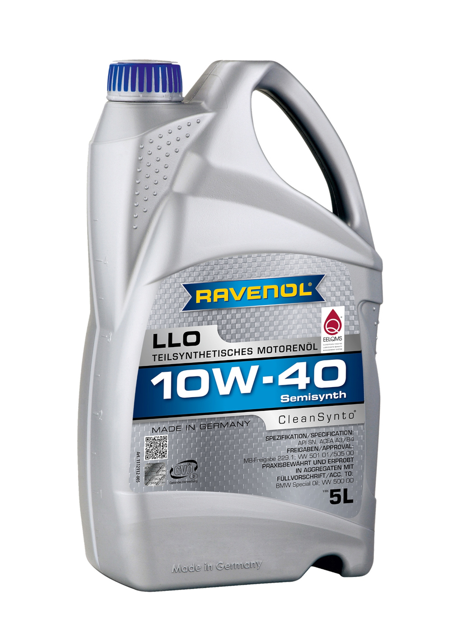 фото Моторное масло ravenol llo 10w40 5 л