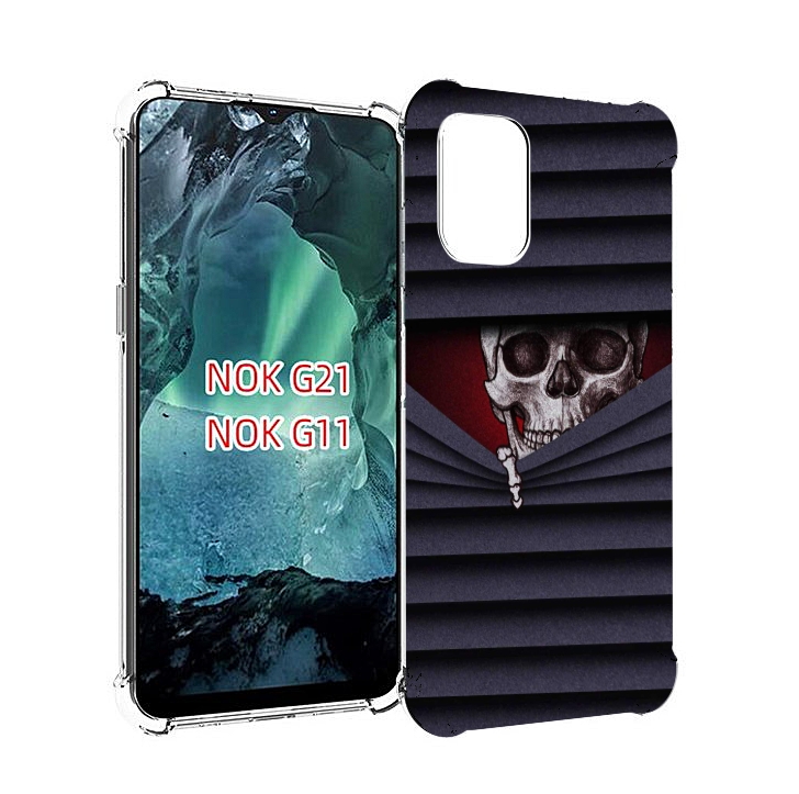 

Чехол Mypads Подглядываю Для Nokia G11/G21, Прозрачный, Tocco
