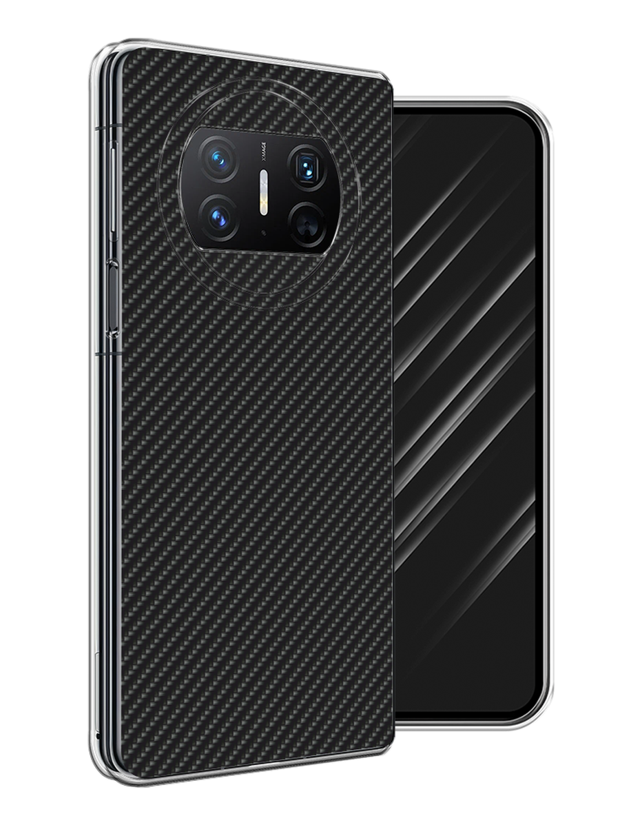 

Чехол Awog на Huawei Mate X3 "Черный карбон", 6122450-1