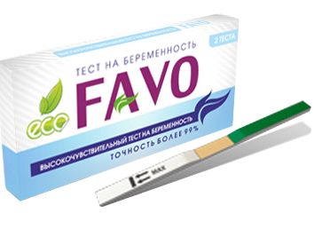 

Высокочувствительный тест на беременность FAVO 2 шт.