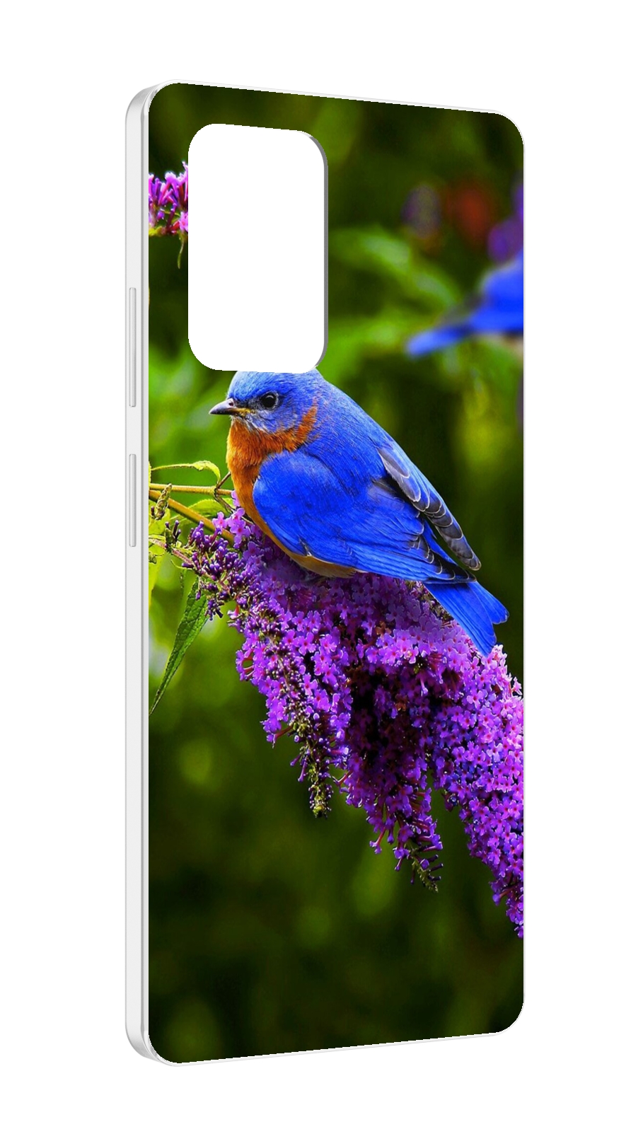 

Чехол MyPads Птица-сиреневая для ZTE Blade V40 Pro, Tocco