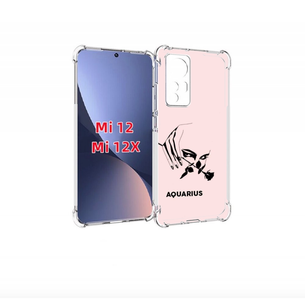 

Чехол бампер MyPads знак зодиака водолеи 3 для Xiaomi 12., Прозрачный, Tocco