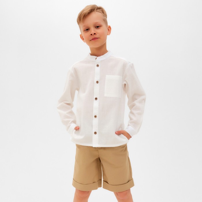 

Шорты детские MINAKU Р00012641, бежевый, 134, MINAKU: Casual Collection KIDS