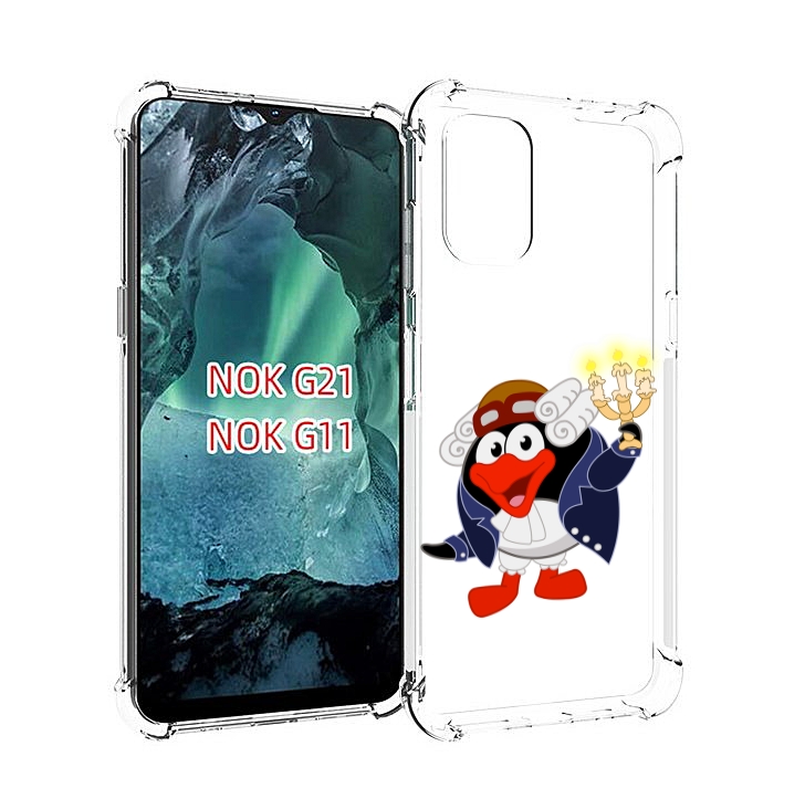 

Чехол Mypads Пин-Графф Для Nokia G11/G21, Прозрачный, Tocco