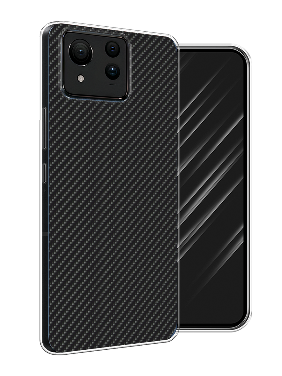 

Чехол Awog на Asus ZenFone 11 Ultra "Черный карбон", 45250-1