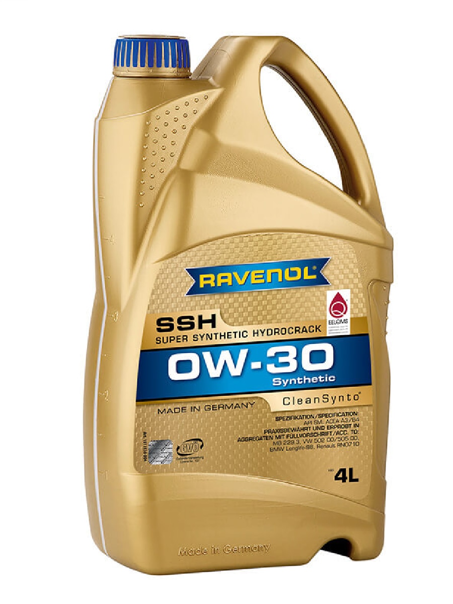 

Моторное масло Ravenol SSH 0W30 4л, SSH