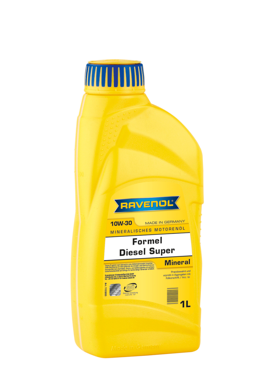 

Моторное масло Ravenol Formel Diesel Super 10W30 1л, Formel Diesel Super