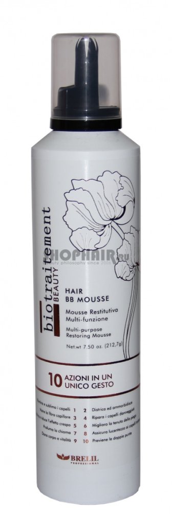 Восстанавливающий мусс с эффектом кондиционирования Hair BB Mousse 1205₽